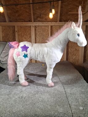 Melissa & Doug Giant Jumbo UNICORN Stuffed Animal 36"x36" Large Plush Mascot